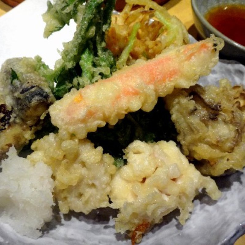 天ぷら盛合せ(すしのみさきや 横浜スカイビル店)