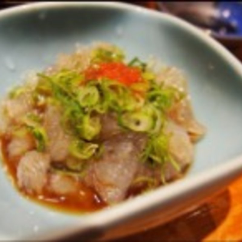 くらげポン酢(すし青木)