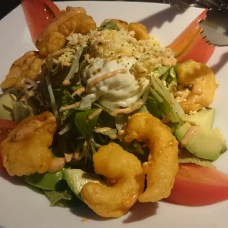 アボガドとエビのサラダ(ステーキ アイ （STEAK EYE）)