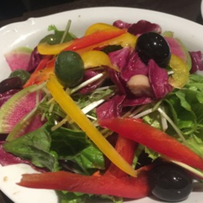 野菜いっぱい　大地のRyoサラダ(熟成肉専門店 ステーキバルRYO GINZA （リョウ）)