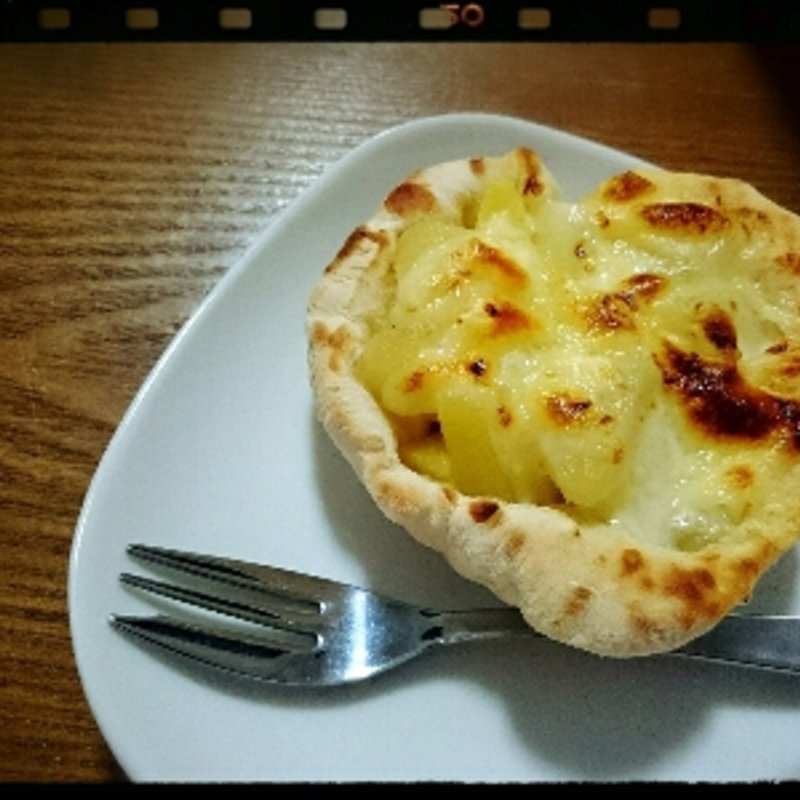 冬限定りんごのデザートピザ(すとれいきゃっつ )