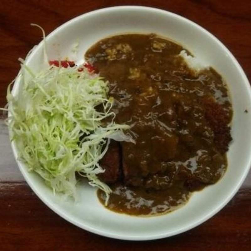 好評のカツカレー(スナック&コーヒー モルト)