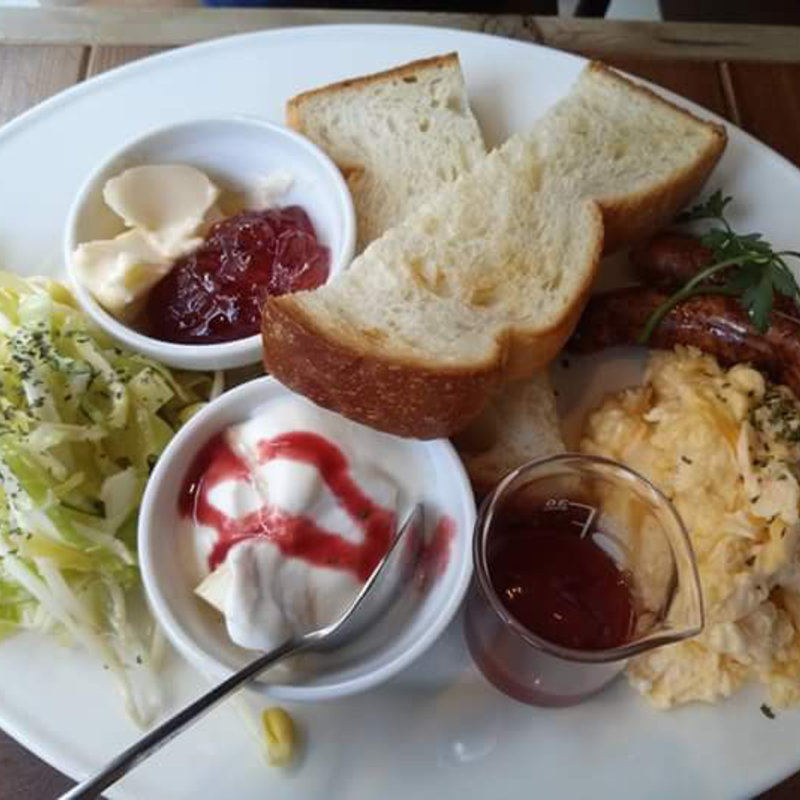 アメリカンブレックファスト(スワンレイクパブエド カフェドテテ 渋谷代々木上原店)