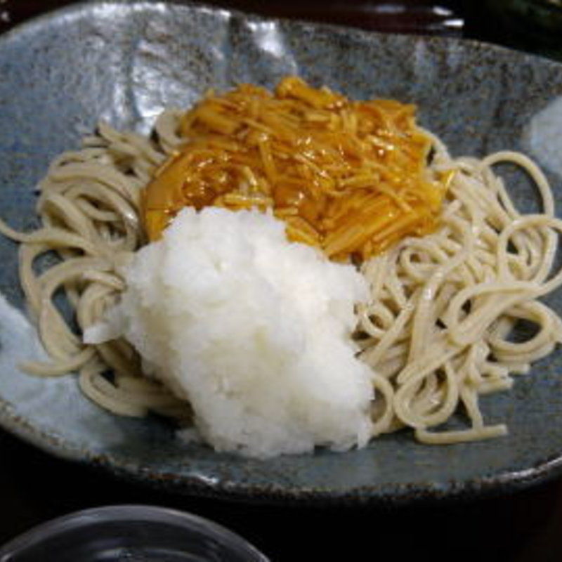 なめたけおろし蕎麦(せい一)