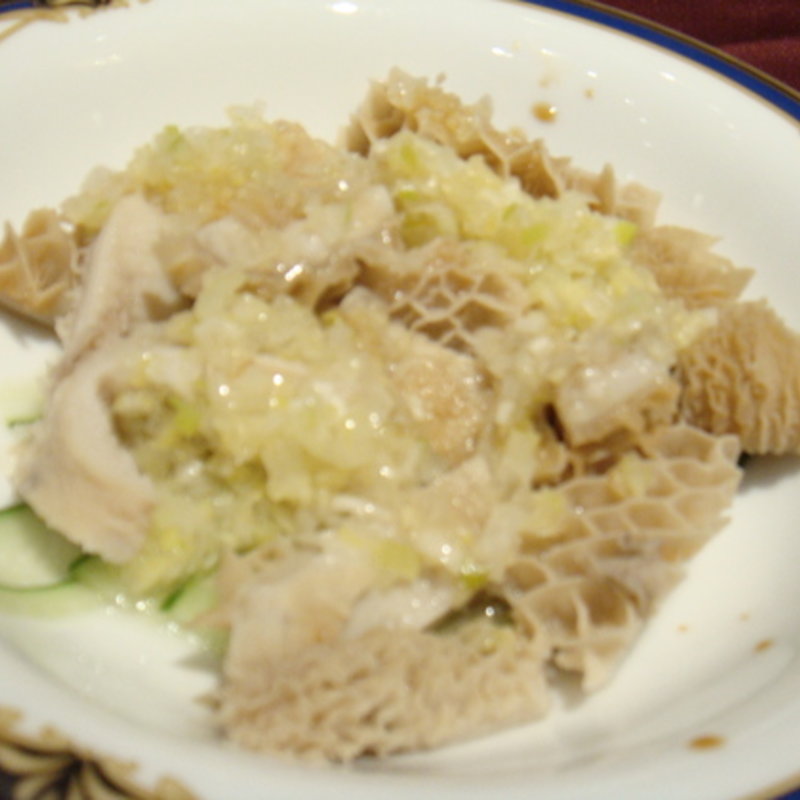 蜂の巣の中華風(レストラン「セブンシーズ」)