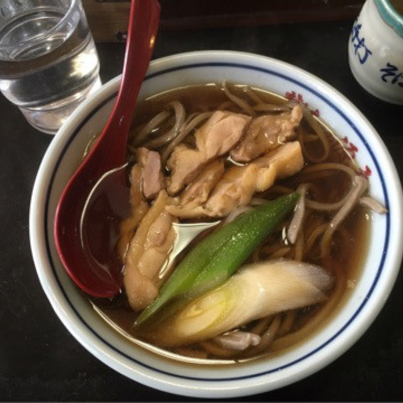 かしわ蕎麦(そばの源吾)