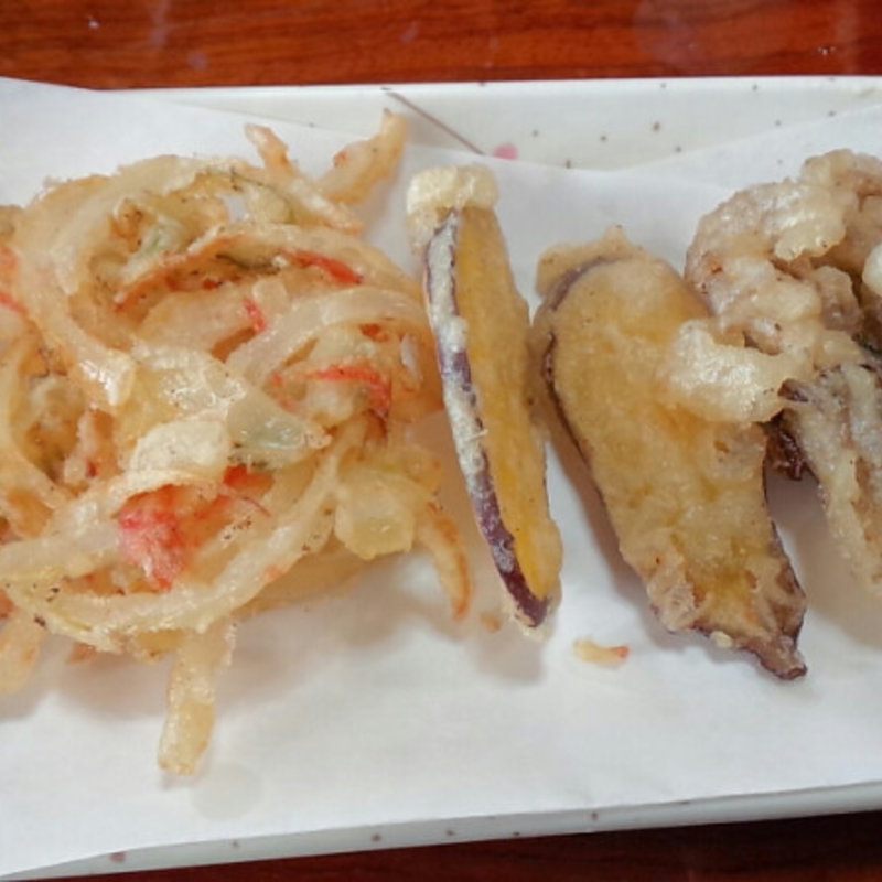 野菜天ぷら(そばの里　永野 （ながの）)