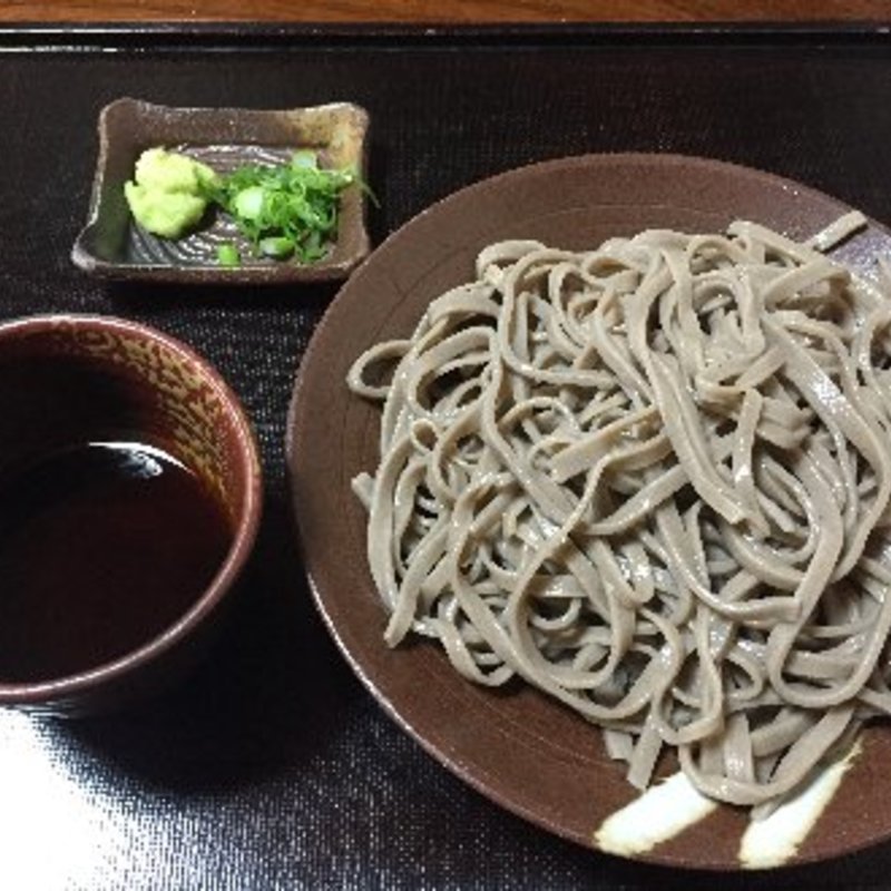 生わさびのもりそば(そば亭鈴木)