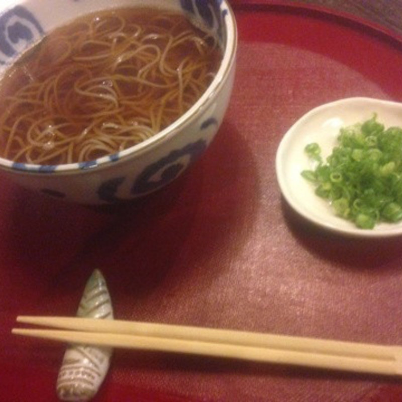 かけそば(そば処　たにざき)