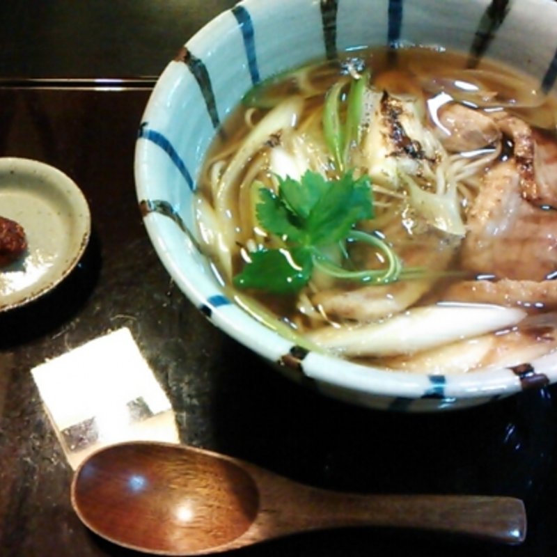 鴨南蛮そば(そば処　みのり )