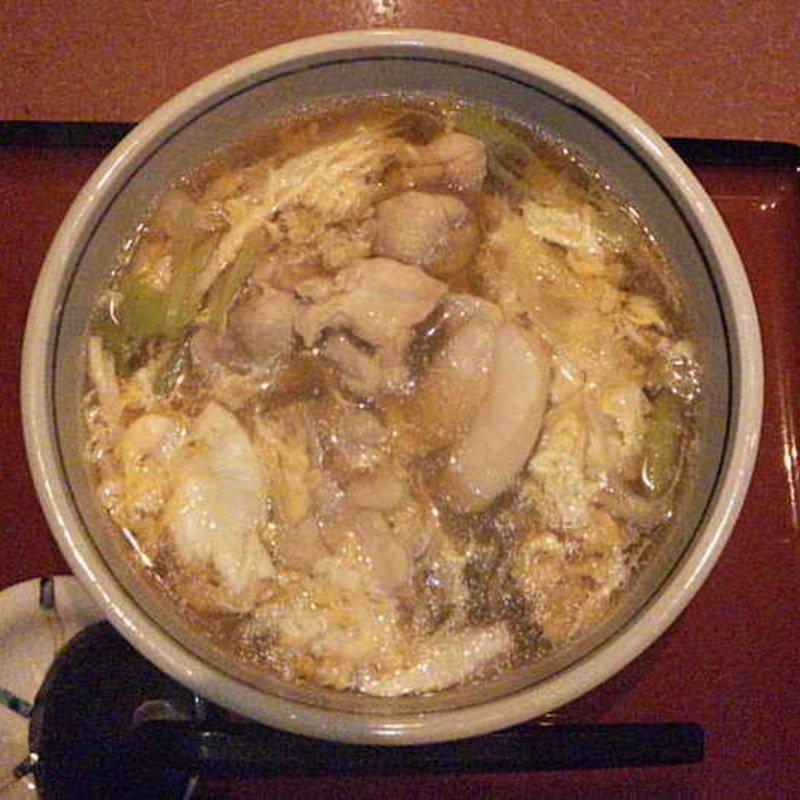 親子南蛮そば(そば処　丸松)