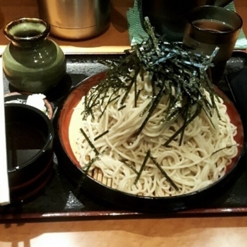 ざる蕎麦（中盛）(そば処 大番 テレビ塔本店)