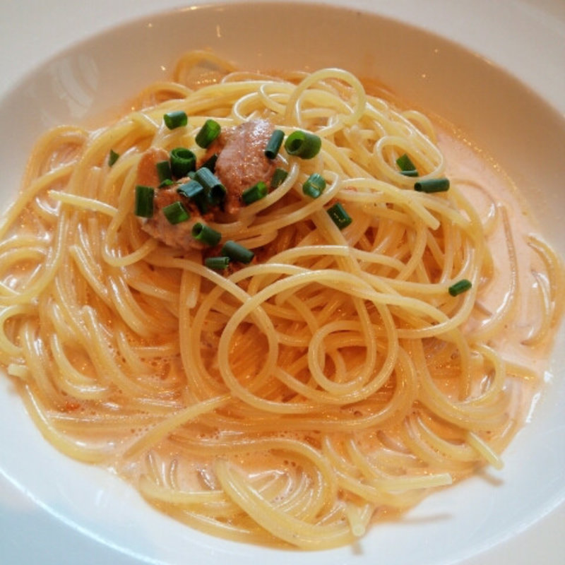 名物生うにのスパゲッティ(ピッツェリア エ トラットリア ダ・ボッチャーノ 東京駅KITTE)