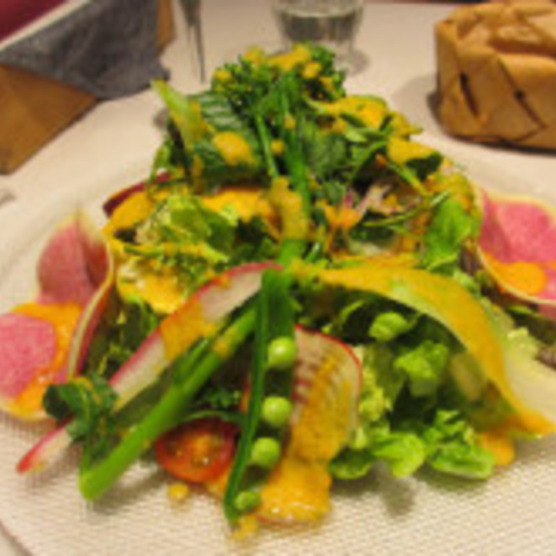 ランチセット(有機野菜のもりもりサラダ)(ターブル コンヴィヴィアル 渋谷店 （Table conviviale）)