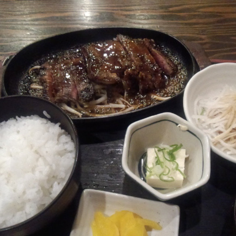 ステーキランチ(だいこんや )