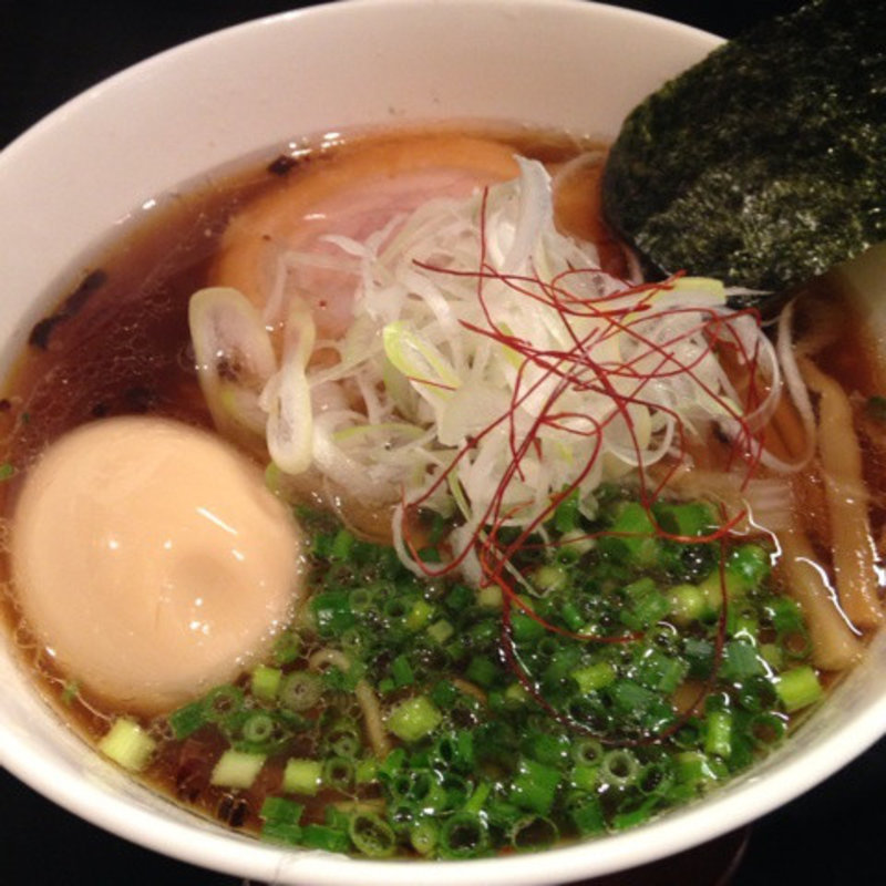 しょうゆ半熟味付玉子らー麺(たいせい)