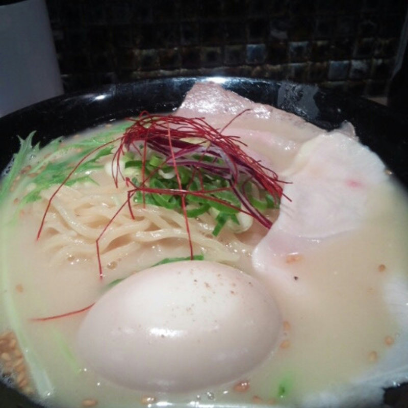 地鶏中濃白湯ラーメン(ダイナsoul)