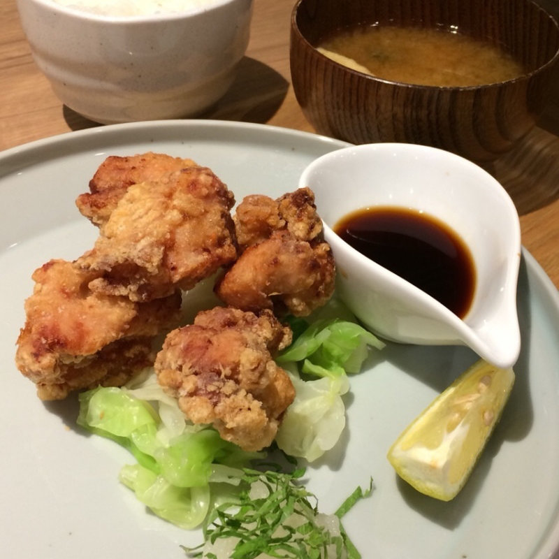 からあげ定食(和カフェテリアDining 24羽田食堂)