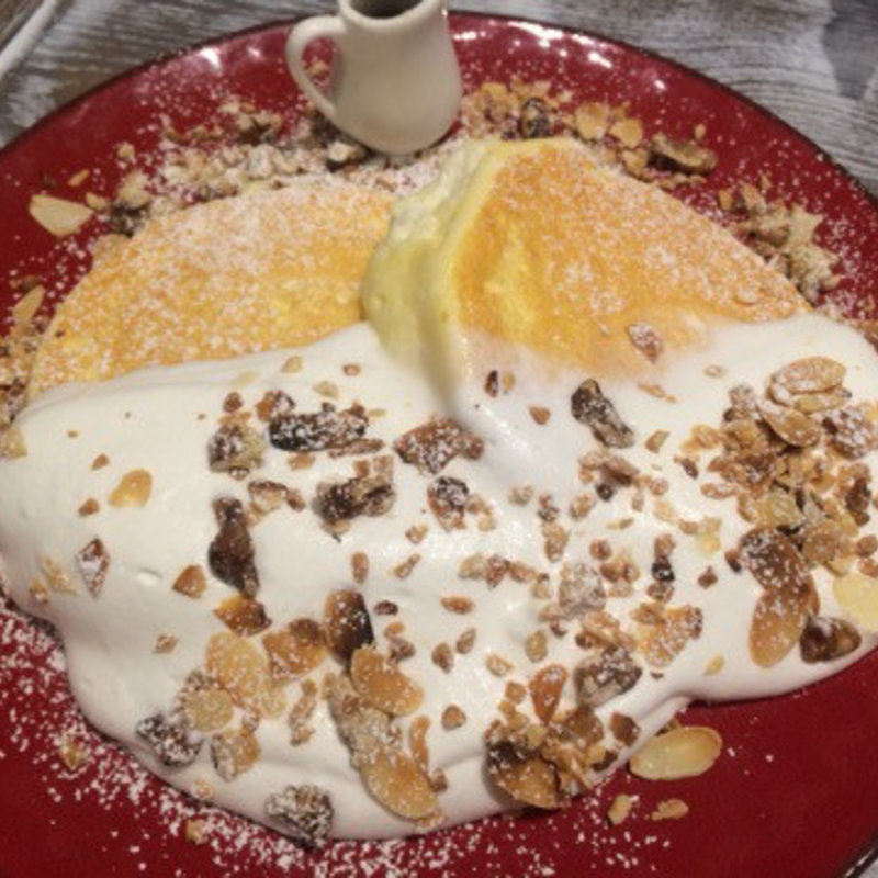 リコッタチーズパンケーキ(ダイニングカフェ　リュクス    （LUXE）)