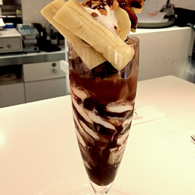 チョコバナナ(タカノフルーツパーラー パフェリオ本店)