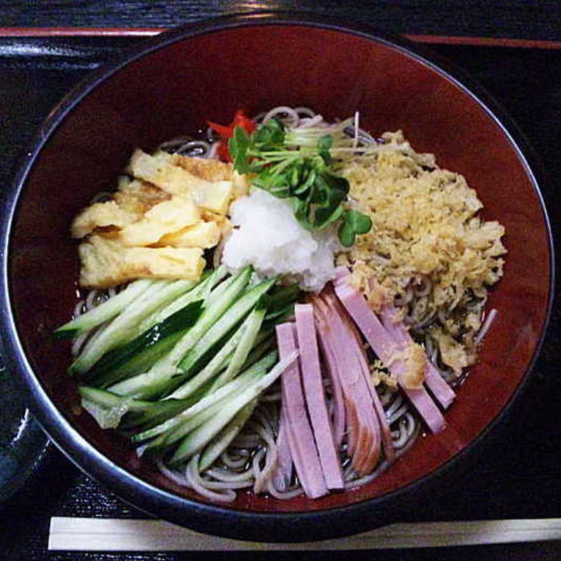 冷したぬきそば(たかみ )