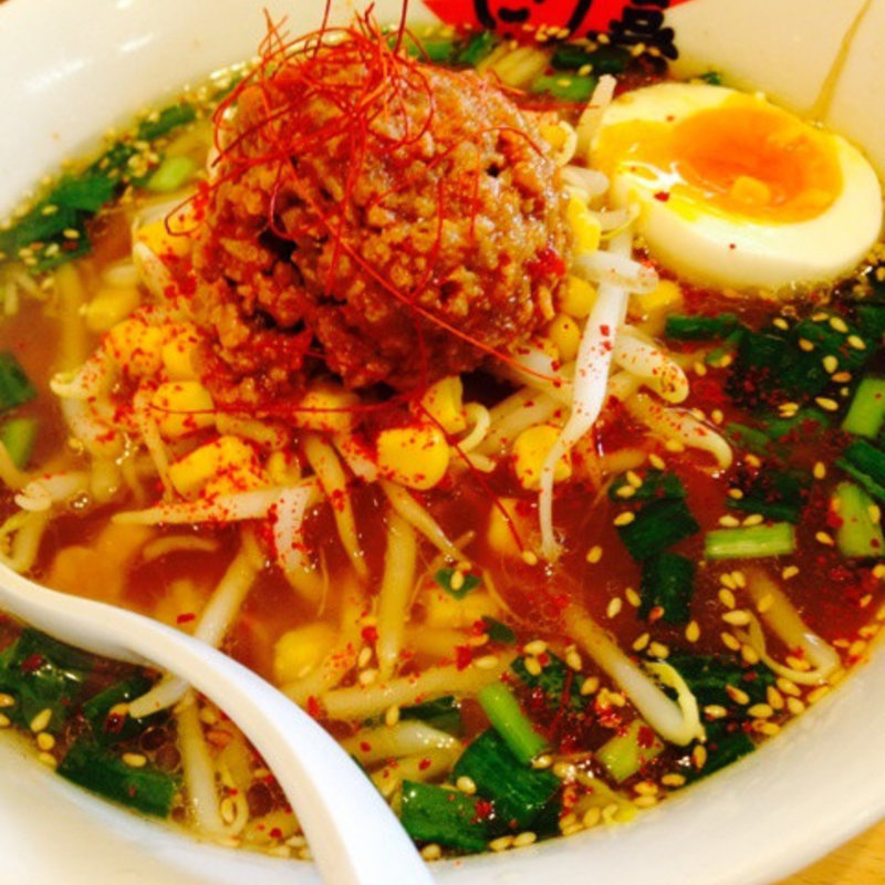 ピリ辛ラーメン(たか嘉)