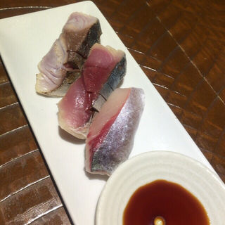 鯖の握り寿司(たぐせん)