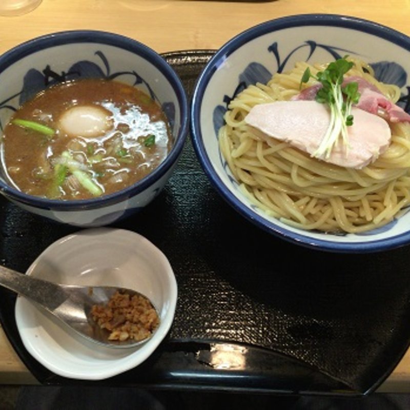 玉子つけ麺(つけ麺 たけもと)