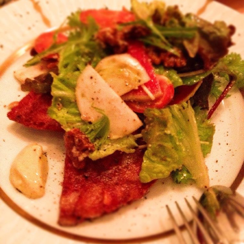 豚セルベルのパリパリ焼き(ビストロ タツミ)