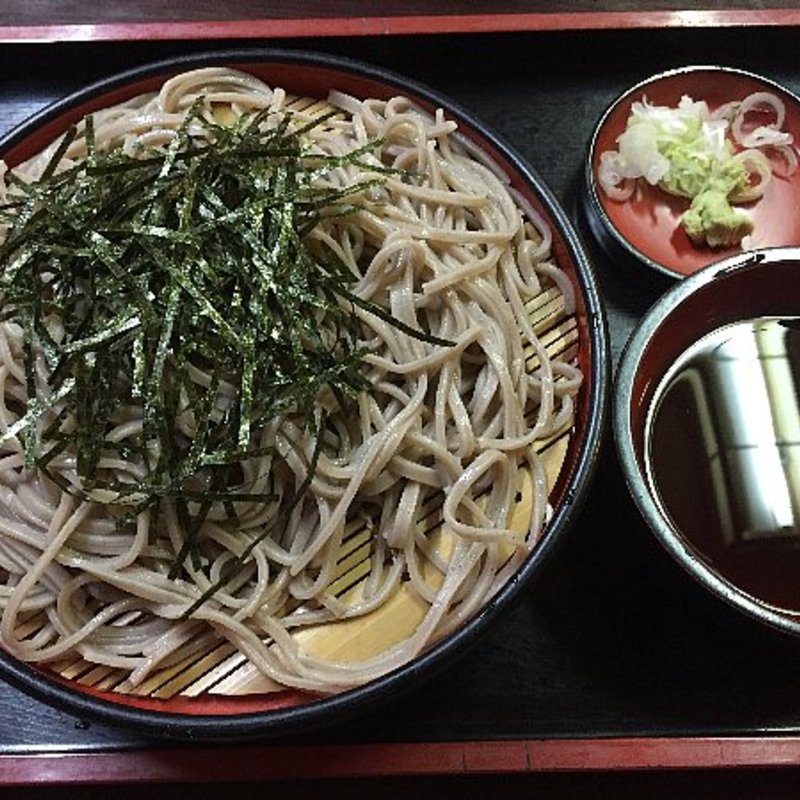ざるそば(たぬき )