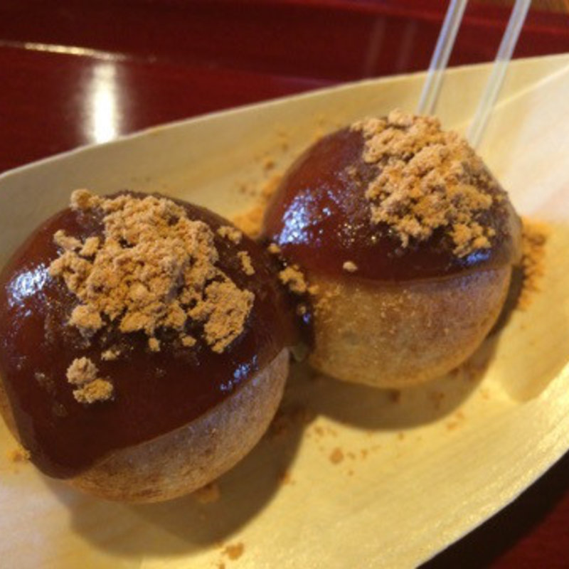 つぶら餅 黒蜜きな粉(たねや日牟禮の舎 )