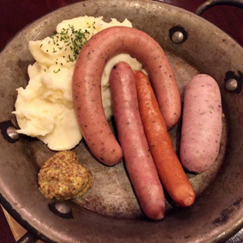 グリルソーセージ盛合せ　マッシュポテト添え (ブルマーレ 新宿店 )