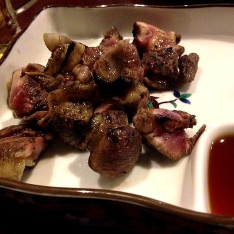 鹿児島県知覧 地鶏もも炭火焼(たまり処 ココ)