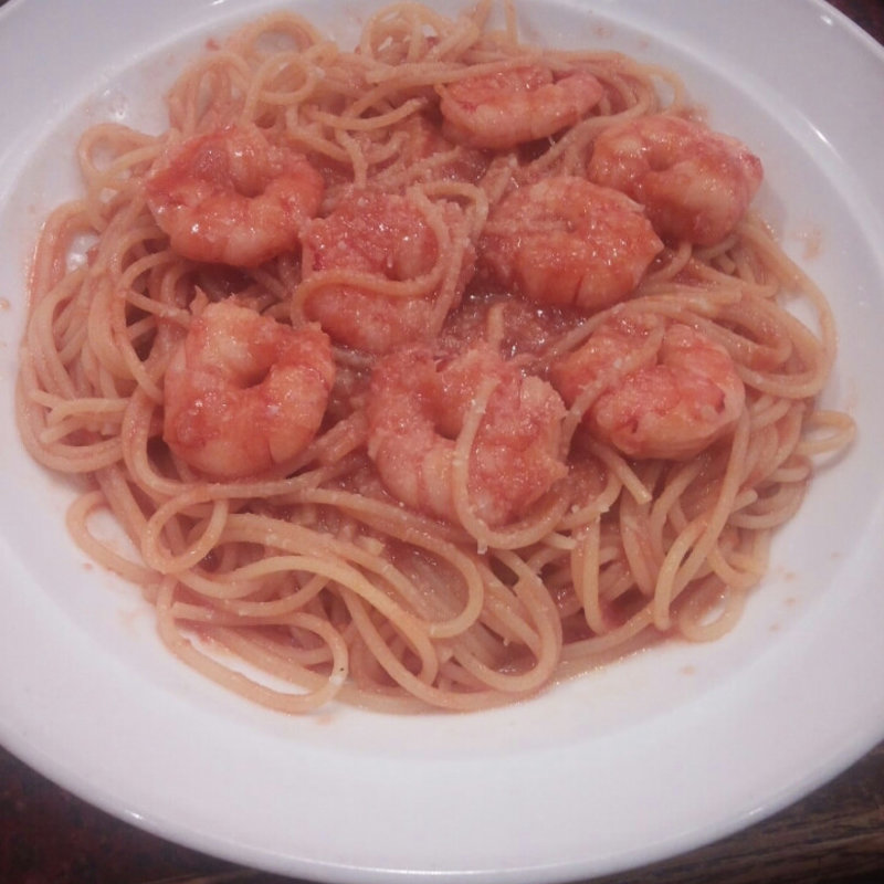 エビのトマトソース(タント（ｔａｎｔｏ）)