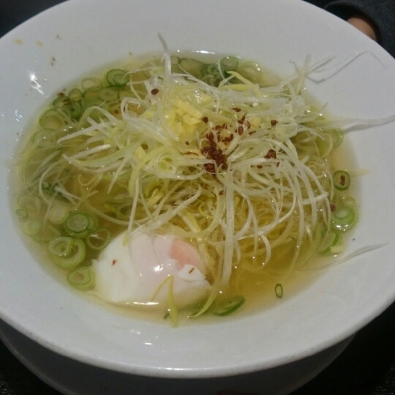 ネギ塩ラーメン(ちー坊のタンタン麺 阿波座店)