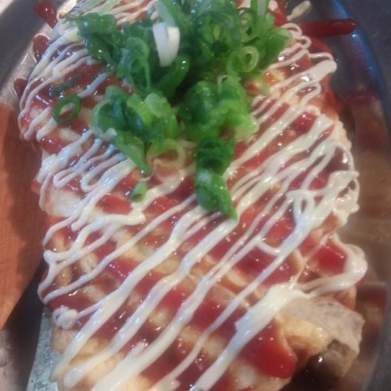 牛すじオムレツ(高架下チエちゃん)