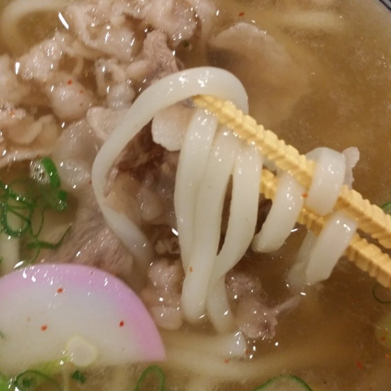 熊野肉うどん(ちかつゆ亭 )