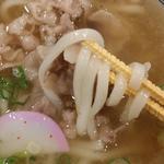 熊野肉うどん(ちかつゆ亭 )