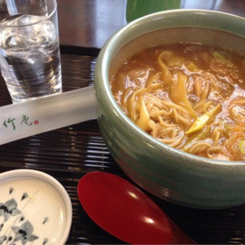 カレー蕎麦(ちくあん)