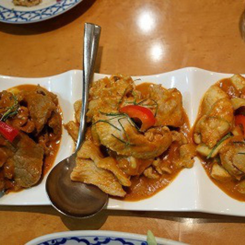 3種類のカレー(チャオタイ 川崎店)