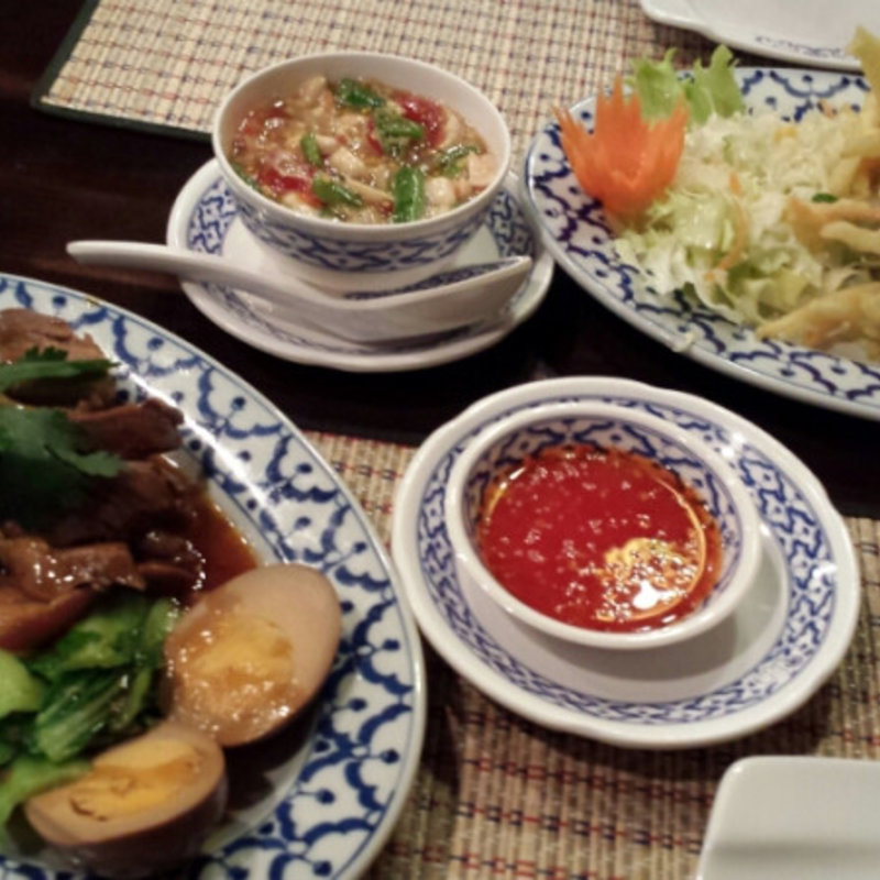 青パパイヤのかき揚げ(チャオタイ 渋谷東口店 )