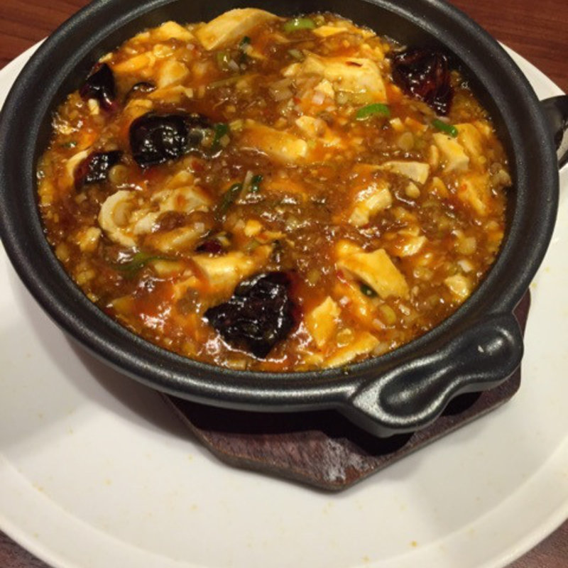 激辛四川麻婆豆腐(チャニーズレストラン　龍鱗)