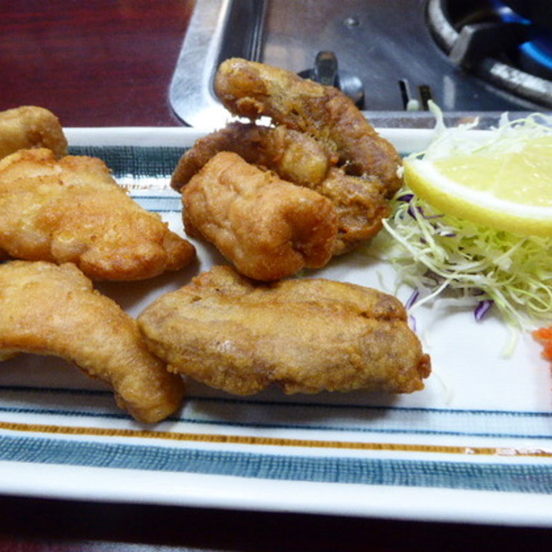 白子の唐揚げ(ちゃんこ谷川 )