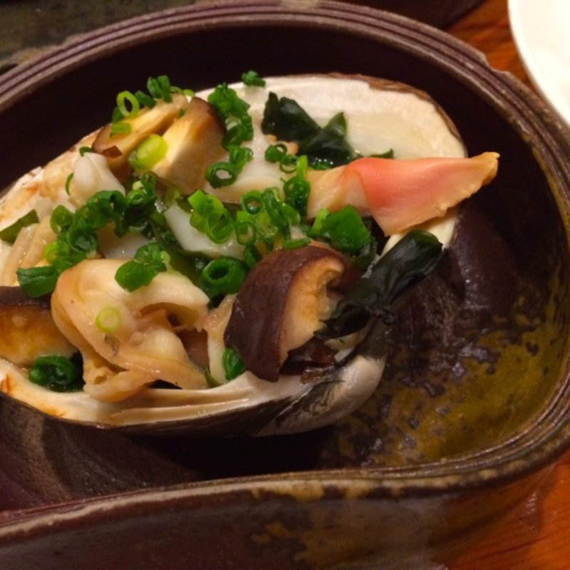 ホッキ貝の焼き物(ちゅう心 )