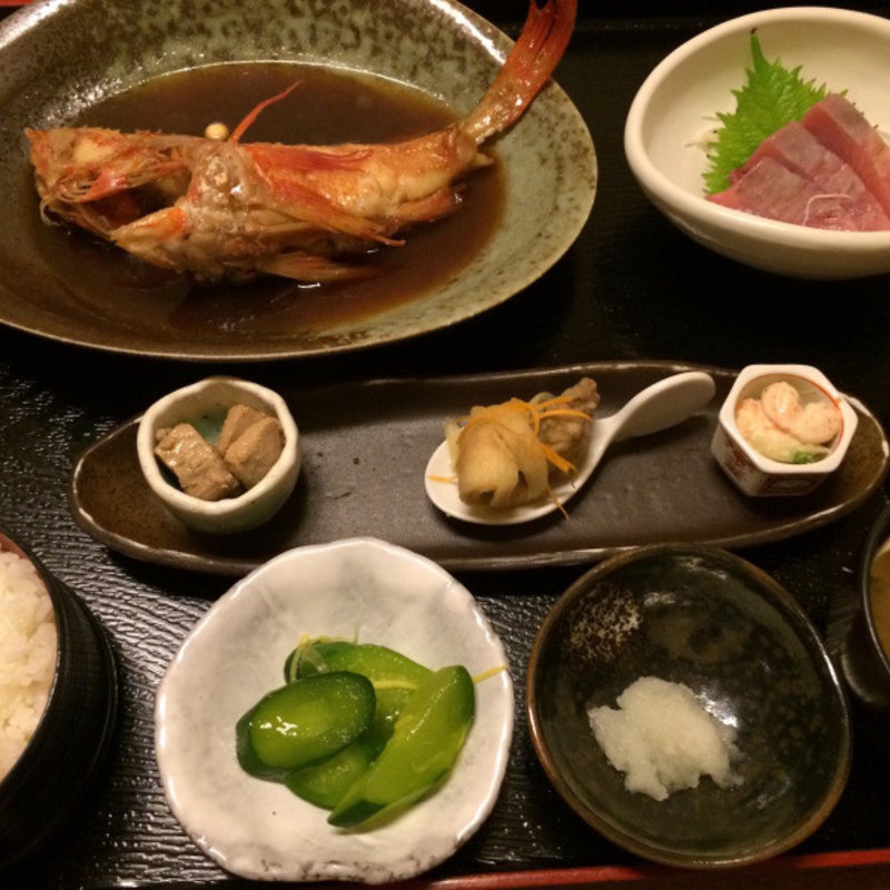 金目鯛の煮魚御前(ちゅう心 )