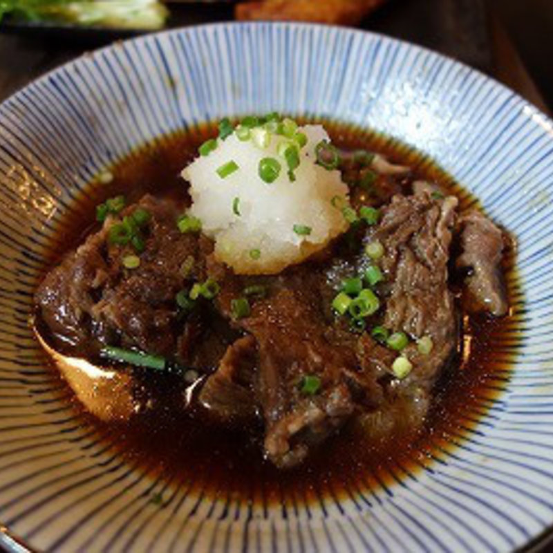 牛スジポン酢(ちょいのみていチッタ処)