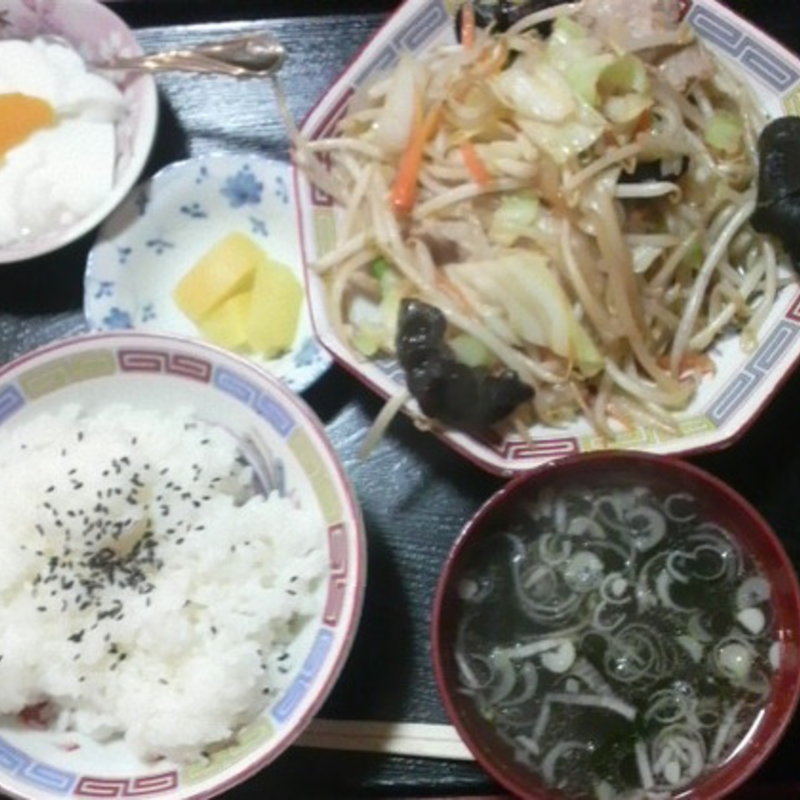 野菜炒め定食(つかさ )