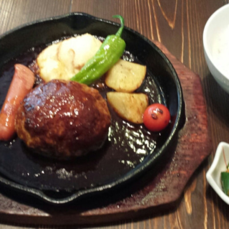 ハンバーグランチ(ひさ野)