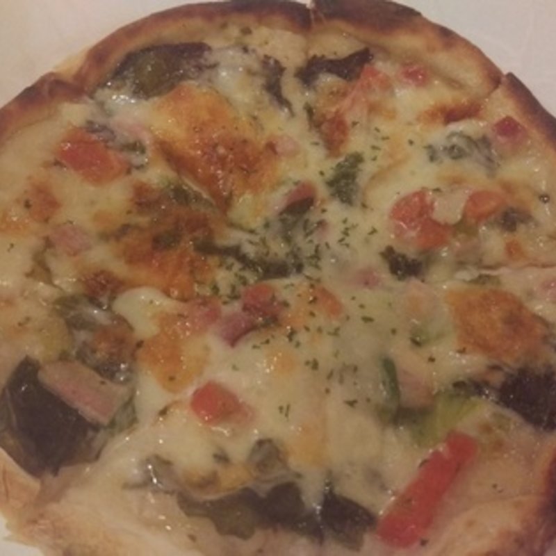 タルタルベーコンピッツァ(つくし)