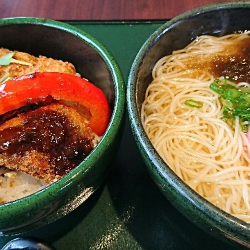 ひしお丼とにゅうめんのセット(つくだ煮の駅 瀬戸よ志 )